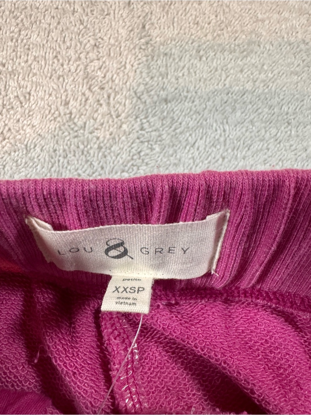 Lou & Grey Women's Pink and Orange Ombre Athletic Shorts - Picture 8 of 8